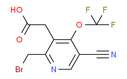 AM167837 | 1803946-47-5 | 2-(Bromomethyl)-5-cyano-4-(trifluoromethoxy)pyridine-3-acetic acid