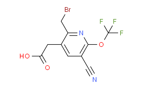 AM167840 | 1803946-87-3 | 2-(Bromomethyl)-5-cyano-6-(trifluoromethoxy)pyridine-3-acetic acid