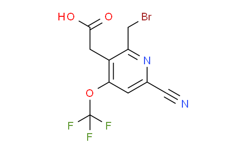 AM167841 | 1804678-63-4 | 2-(Bromomethyl)-6-cyano-4-(trifluoromethoxy)pyridine-3-acetic acid