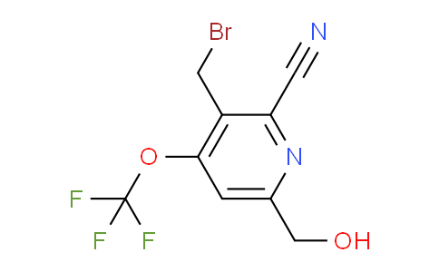 AM167843 | 1804642-70-3 | 3-(Bromomethyl)-2-cyano-4-(trifluoromethoxy)pyridine-6-methanol