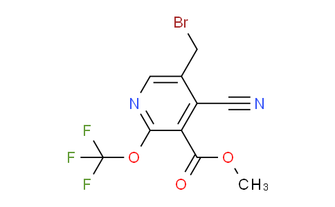 AM167869 | 1804787-41-4 | Methyl 5-(bromomethyl)-4-cyano-2-(trifluoromethoxy)pyridine-3-carboxylate