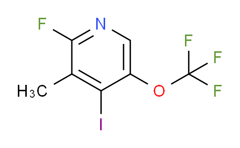 2-Fluoro-4-iodo-3-methyl-5-(trifluoromethoxy)pyridine