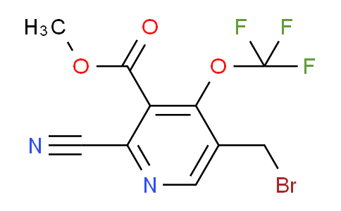 AM167880 | 1804320-75-9 | Methyl 5-(bromomethyl)-2-cyano-4-(trifluoromethoxy)pyridine-3-carboxylate
