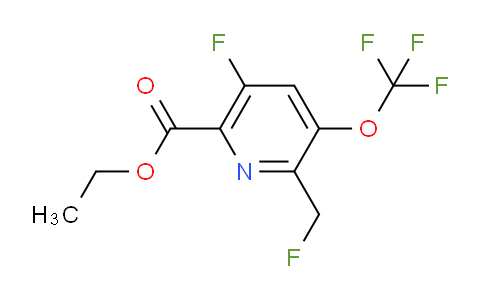 AM167883 | 1806264-03-8 | Ethyl 5-fluoro-2-(fluoromethyl)-3-(trifluoromethoxy)pyridine-6-carboxylate