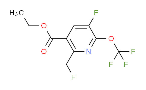 AM167885 | 1804744-84-0 | Ethyl 3-fluoro-6-(fluoromethyl)-2-(trifluoromethoxy)pyridine-5-carboxylate