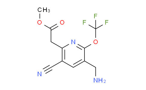 AM167906 | 1804675-50-0 | Methyl 3-(aminomethyl)-5-cyano-2-(trifluoromethoxy)pyridine-6-acetate