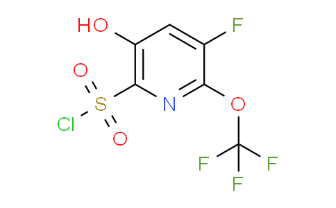 AM167912 | 1805944-18-6 | 3-Fluoro-5-hydroxy-2-(trifluoromethoxy)pyridine-6-sulfonyl chloride