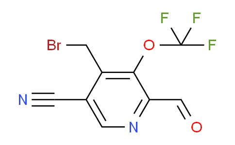 AM167915 | 1804786-54-6 | 4-(Bromomethyl)-5-cyano-3-(trifluoromethoxy)pyridine-2-carboxaldehyde