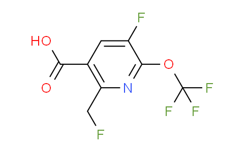 AM167918 | 1803657-64-8 | 3-Fluoro-6-(fluoromethyl)-2-(trifluoromethoxy)pyridine-5-carboxylic acid