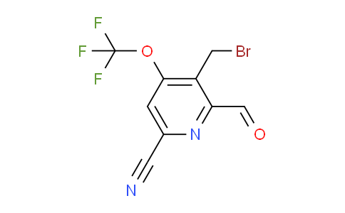 AM167919 | 1804786-63-7 | 3-(Bromomethyl)-6-cyano-4-(trifluoromethoxy)pyridine-2-carboxaldehyde