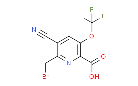 AM167921 | 1806112-67-3 | 2-(Bromomethyl)-3-cyano-5-(trifluoromethoxy)pyridine-6-carboxylic acid