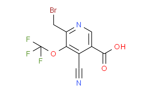 AM167923 | 1804676-82-1 | 2-(Bromomethyl)-4-cyano-3-(trifluoromethoxy)pyridine-5-carboxylic acid