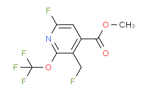 Methyl 6-fluoro-3-(fluoromethyl)-2-(trifluoromethoxy)pyridine-4-carboxylate
