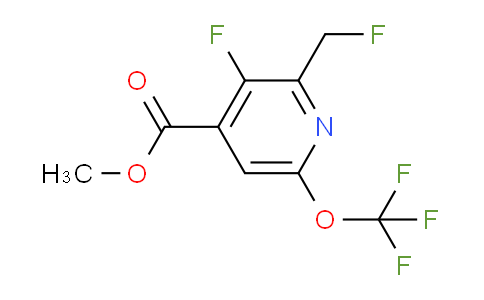 Methyl 3-fluoro-2-(fluoromethyl)-6-(trifluoromethoxy)pyridine-4-carboxylate