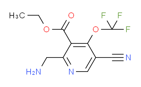 AM167941 | 1804735-18-9 | Ethyl 2-(aminomethyl)-5-cyano-4-(trifluoromethoxy)pyridine-3-carboxylate