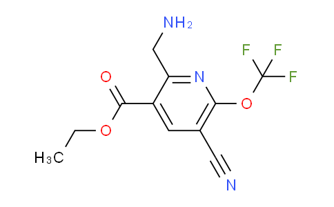 AM167943 | 1804735-21-4 | Ethyl 2-(aminomethyl)-5-cyano-6-(trifluoromethoxy)pyridine-3-carboxylate