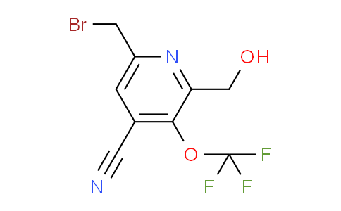 AM167952 | 1803623-24-6 | 6-(Bromomethyl)-4-cyano-3-(trifluoromethoxy)pyridine-2-methanol