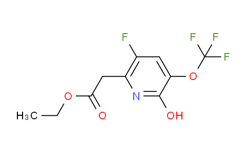 AM167953 | 1804621-61-1 | Ethyl 5-fluoro-2-hydroxy-3-(trifluoromethoxy)pyridine-6-acetate