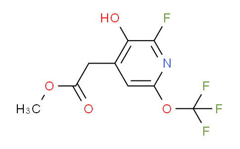 AM167965 | 1804366-15-1 | Methyl 2-fluoro-3-hydroxy-6-(trifluoromethoxy)pyridine-4-acetate