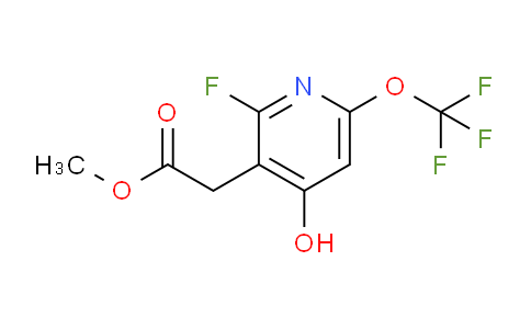 Methyl 2-fluoro-4-hydroxy-6-(trifluoromethoxy)pyridine-3-acetate