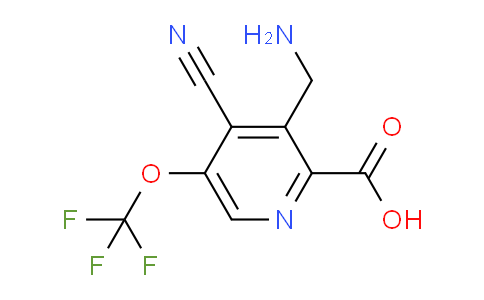 AM167973 | 1804299-28-2 | 3-(Aminomethyl)-4-cyano-5-(trifluoromethoxy)pyridine-2-carboxylic acid