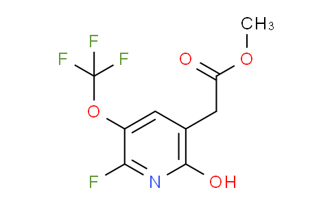 AM167976 | 1804322-70-0 | Methyl 2-fluoro-6-hydroxy-3-(trifluoromethoxy)pyridine-5-acetate