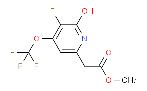 AM167979 | 1804322-76-6 | Methyl 3-fluoro-2-hydroxy-4-(trifluoromethoxy)pyridine-6-acetate