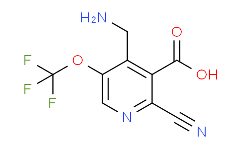 AM167980 | 1806069-95-3 | 4-(Aminomethyl)-2-cyano-5-(trifluoromethoxy)pyridine-3-carboxylic acid