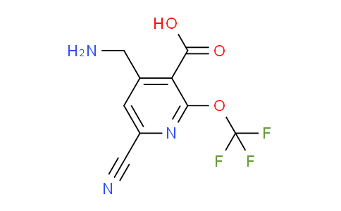 AM167982 | 1804675-31-7 | 4-(Aminomethyl)-6-cyano-2-(trifluoromethoxy)pyridine-3-carboxylic acid