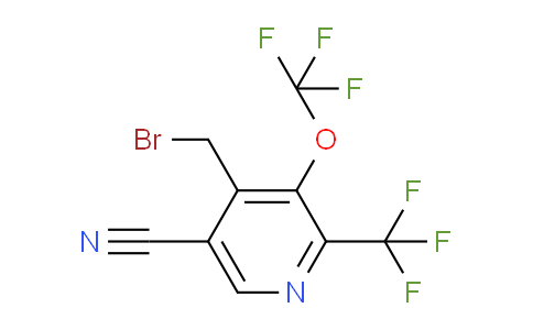 AM167992 | 1804328-48-0 | 4-(Bromomethyl)-5-cyano-3-(trifluoromethoxy)-2-(trifluoromethyl)pyridine