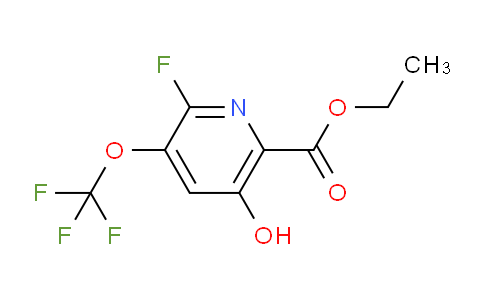 AM167995 | 1804322-16-4 | Ethyl 2-fluoro-5-hydroxy-3-(trifluoromethoxy)pyridine-6-carboxylate