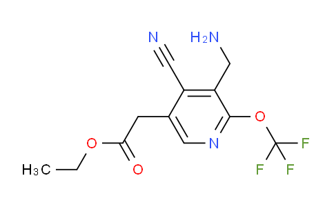 AM167998 | 1804451-29-3 | Ethyl 3-(aminomethyl)-4-cyano-2-(trifluoromethoxy)pyridine-5-acetate