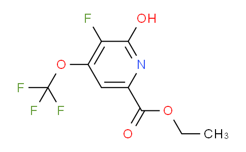 AM168001 | 1804335-79-2 | Ethyl 3-fluoro-2-hydroxy-4-(trifluoromethoxy)pyridine-6-carboxylate