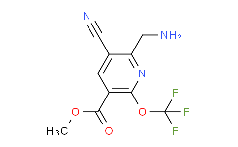 AM168003 | 1804322-21-1 | Methyl 2-(aminomethyl)-3-cyano-6-(trifluoromethoxy)pyridine-5-carboxylate