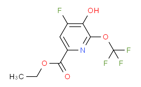 AM168015 | 1804322-27-7 | Ethyl 4-fluoro-3-hydroxy-2-(trifluoromethoxy)pyridine-6-carboxylate