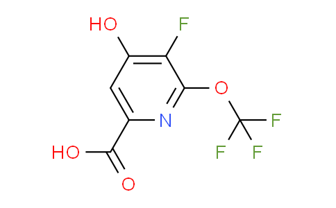 AM168030 | 1806726-99-7 | 3-Fluoro-4-hydroxy-2-(trifluoromethoxy)pyridine-6-carboxylic acid