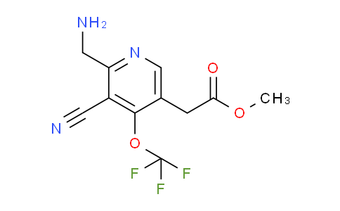 AM168037 | 1804450-49-4 | Methyl 2-(aminomethyl)-3-cyano-4-(trifluoromethoxy)pyridine-5-acetate