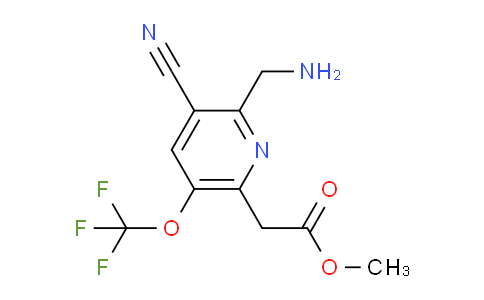 AM168040 | 1804300-32-0 | Methyl 2-(aminomethyl)-3-cyano-5-(trifluoromethoxy)pyridine-6-acetate
