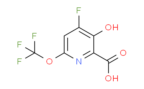 AM168044 | 1804740-26-8 | 4-Fluoro-3-hydroxy-6-(trifluoromethoxy)pyridine-2-carboxylic acid