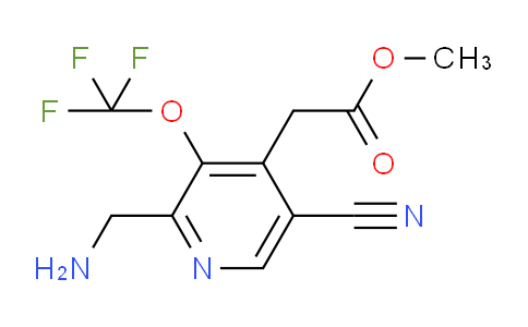AM168046 | 1804330-06-0 | Methyl 2-(aminomethyl)-5-cyano-3-(trifluoromethoxy)pyridine-4-acetate