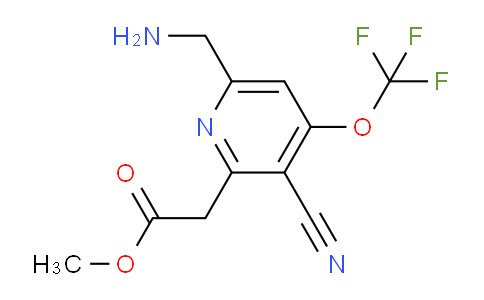 AM168048 | 1803941-36-7 | Methyl 6-(aminomethyl)-3-cyano-4-(trifluoromethoxy)pyridine-2-acetate