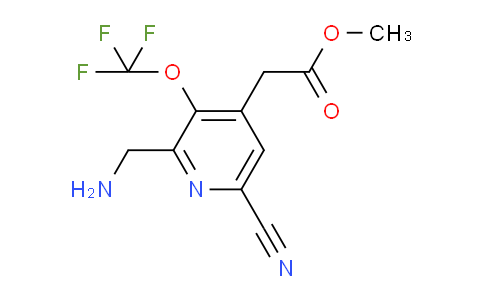 AM168051 | 1804675-47-5 | Methyl 2-(aminomethyl)-6-cyano-3-(trifluoromethoxy)pyridine-4-acetate