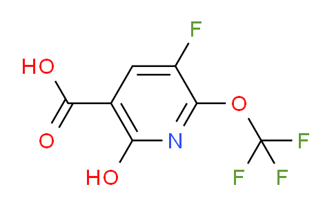 AM168053 | 1803682-81-6 | 3-Fluoro-6-hydroxy-2-(trifluoromethoxy)pyridine-5-carboxylic acid
