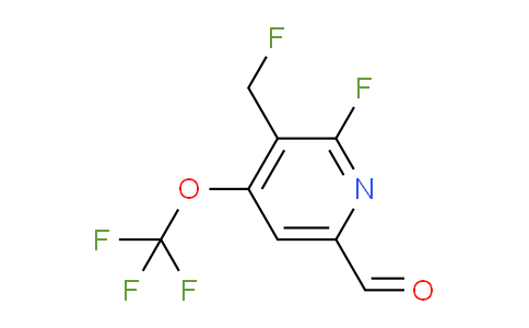 AM168055 | 1803683-19-3 | 2-Fluoro-3-(fluoromethyl)-4-(trifluoromethoxy)pyridine-6-carboxaldehyde