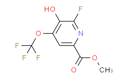 AM168057 | 1804813-53-3 | Methyl 2-fluoro-3-hydroxy-4-(trifluoromethoxy)pyridine-6-carboxylate