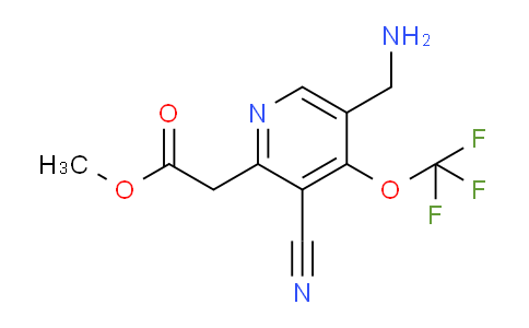 AM168063 | 1806247-47-1 | Methyl 5-(aminomethyl)-3-cyano-4-(trifluoromethoxy)pyridine-2-acetate