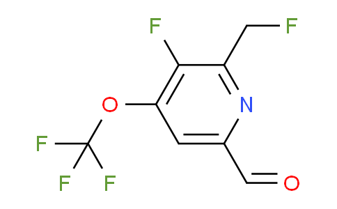 AM168067 | 1805974-51-9 | 3-Fluoro-2-(fluoromethyl)-4-(trifluoromethoxy)pyridine-6-carboxaldehyde