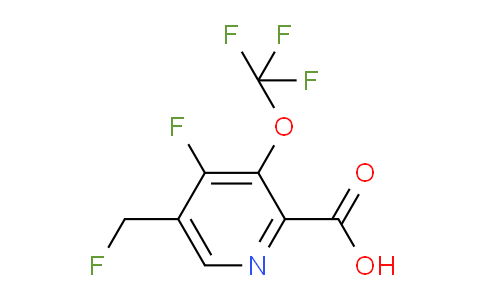 AM168069 | 1805974-69-9 | 4-Fluoro-5-(fluoromethyl)-3-(trifluoromethoxy)pyridine-2-carboxylic acid