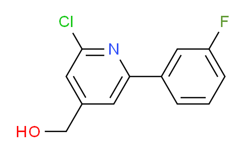 AM16807 | 1227565-26-5 | 2-Chloro-6-(3-fluorophenyl)pyridine-4-methanol
