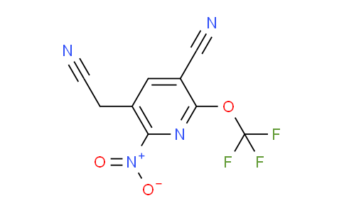 AM168073 | 1804674-58-5 | 3-Cyano-6-nitro-2-(trifluoromethoxy)pyridine-5-acetonitrile